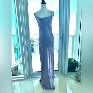 NILI LOTAN Lilac Juella Gown